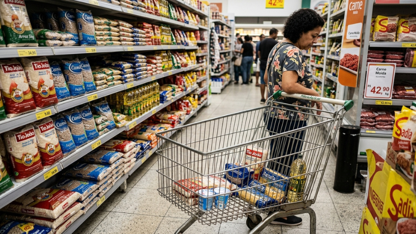 PIB desacelera no Brasil: o que a queda do consumo e os juros ainda altos significam para o bolso em 2026
