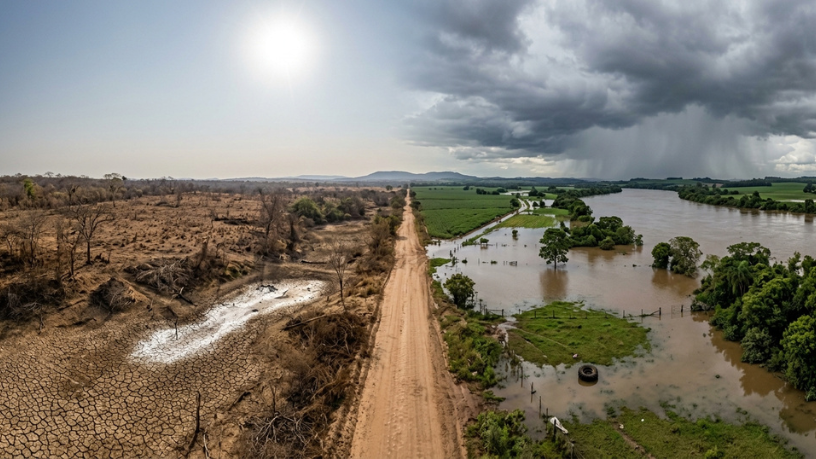 El Niño muito forte pode mudar o clima do Brasil: veja quais regiões terão mais chuva, seca e calor nos próximos meses